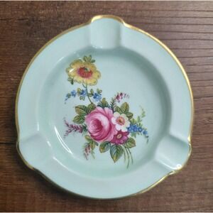 Vintage Shelley Fine Bone China Made In  ENGLAND ASHTRAY Trinket Dish A15